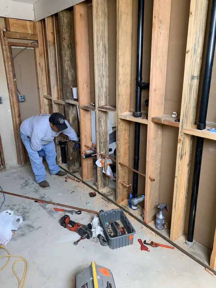Commercial rough-in plumbing for Water Heater Replacement in Hyattsville
